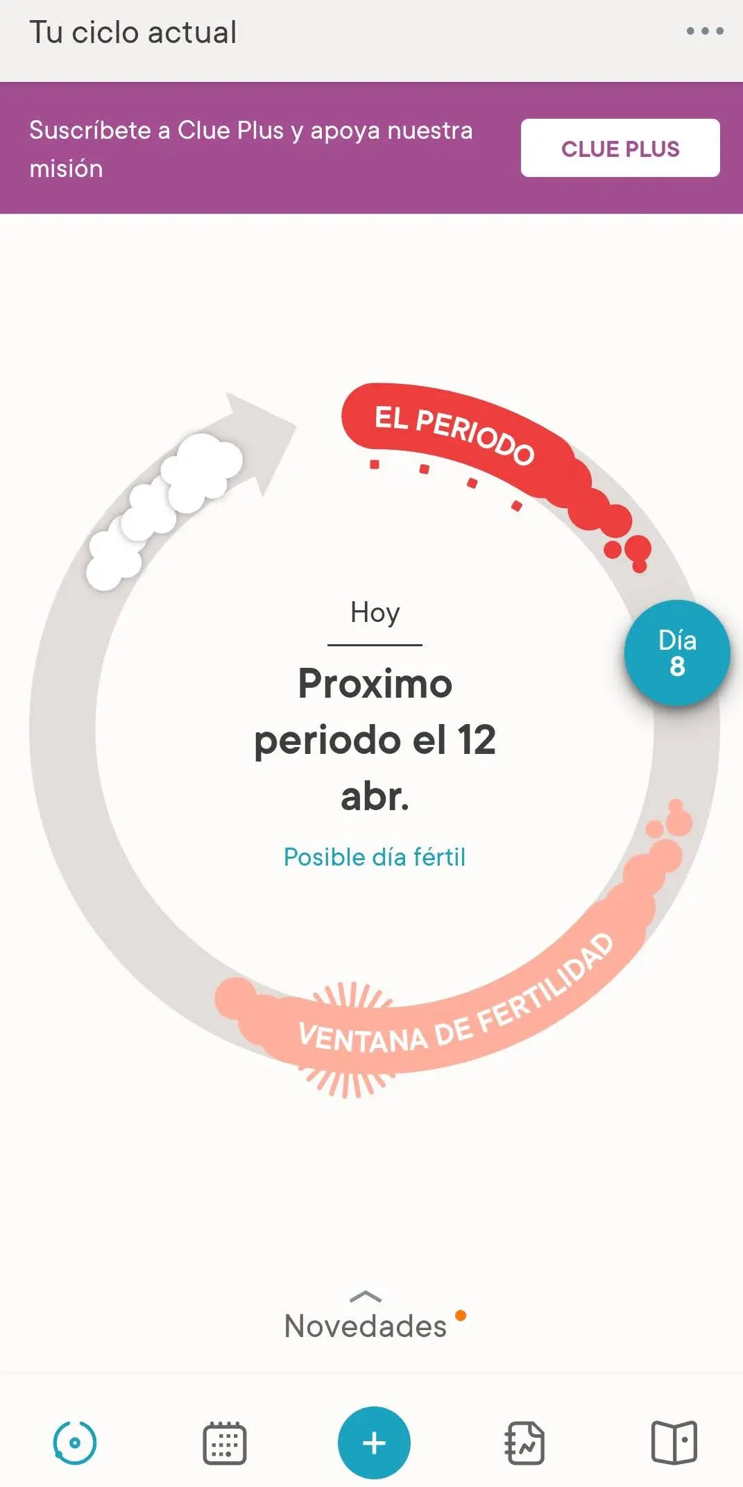 Planifica tu embarazo con Clue
