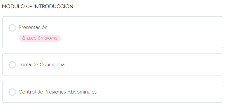 Módulo 0 del entrenamiento avanzado SingularMom