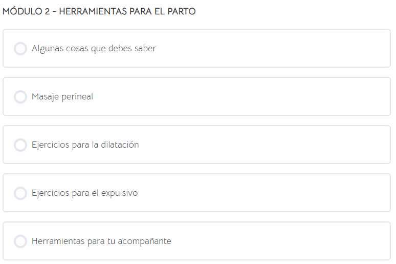 Módulo 2 del entrenamiento avanzado SingularMom